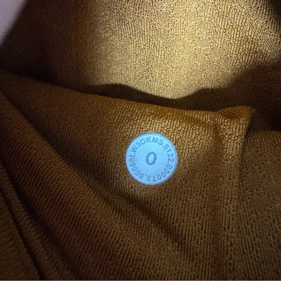 Lululemon Groove Super High Rise Flared Pant Nulu Butternut Brown Orange 30” 0 - Picture 4 of 6